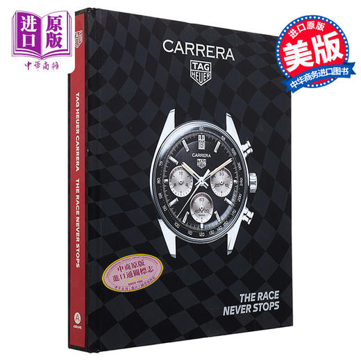 【中商原版】泰格豪雅 比赛永不止步 The Tag Heuer Carrera The Race Never Stops 英文原版 Nicholas Biebuyck 腕表 商品图0