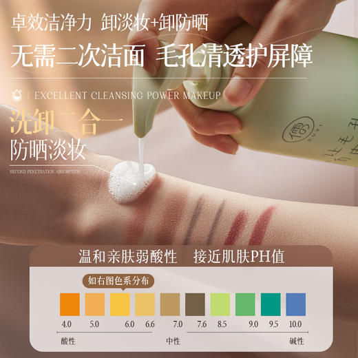 儒意水杨酸毛孔净透洁面乳500ml 氨基酸洗面奶深层清洁控油美白祛痘收缩毛洁面乳|儒意官方旗舰店 商品图5