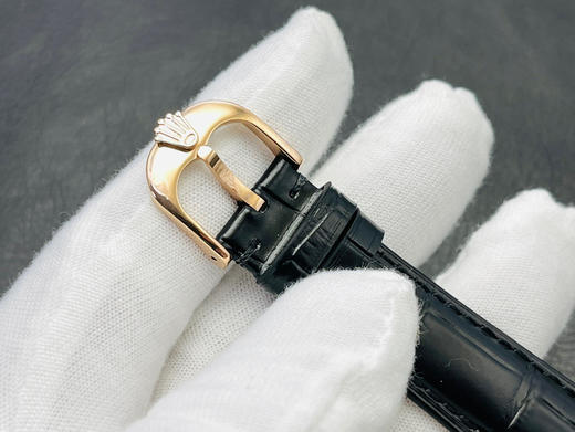 TWF劳li士切利尼系列。尺寸39*11.5mm，3165克隆机芯，蓝宝石镜面，鳄鱼皮表带，男士腕表，密底，自动机械机芯 商品图7