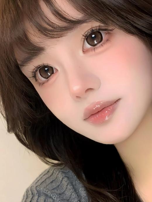 【大直径】Sheepcon-蜂蜜杏茶巧色-14.5mm【年抛 0-1000度 含525/575】 商品图5