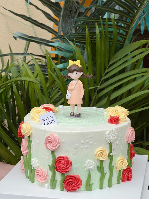 黄色蝴蝶结小女孩 商品图0