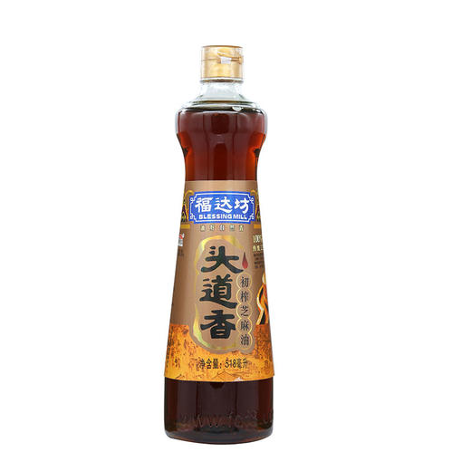 福达坊 “福运满满”套餐 鲜胚玉米油5L+头道香芝麻油518ml+芝麻酱360g 商品图1