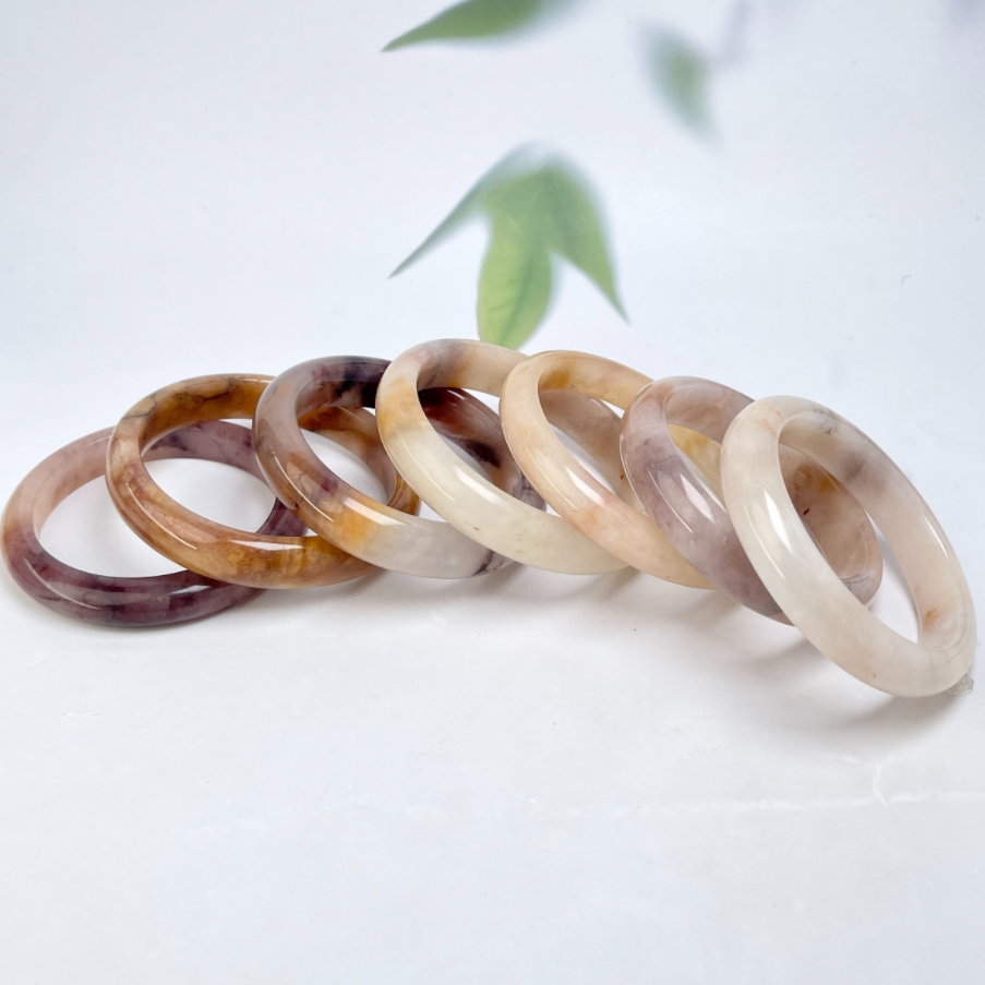 玉美人菲菲-紫罗兰手镯