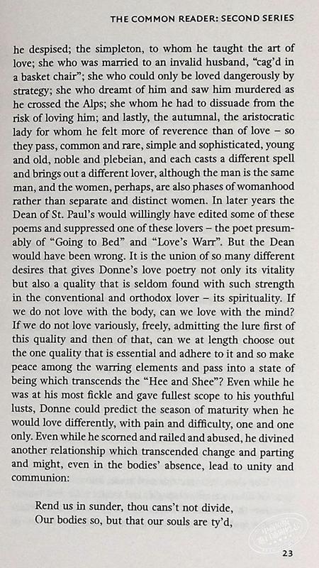 【中商原版】普通读者 第二卷 The Common Reader Second Series 1935 英文原版 Virginia Woolf 经典名著 商品图7