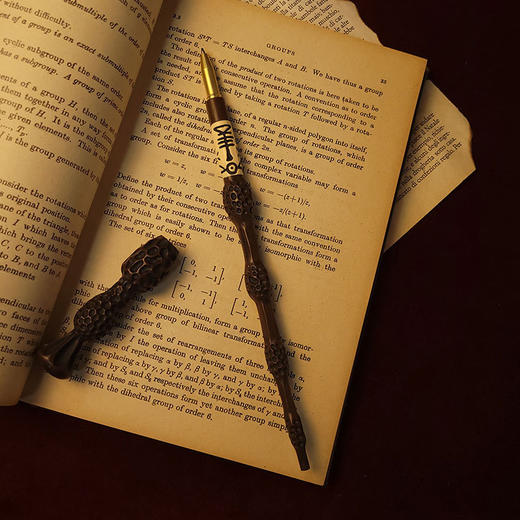 哈利波特正版授权魔杖笔 魔法学院礼品可换芯中性笔复古摆件伏地魔斯内普 商品图1