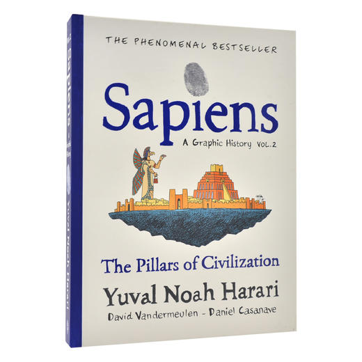 人类简史 从动物到上帝 漫画故事书 第二辑 英文原版 Sapiens:A Brief History of Humankind 世界通史Harari 尤瓦尔·赫拉利 商品图4