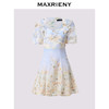 【商场同款】MAXRIENY渐变印花度假风连衣裙24夏季新款桑蚕丝裙子(货号:MC85DR309) 商品缩略图4