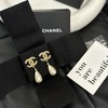 Chanel 双c 金色 水滴珍珠 耳钉 商品缩略图2
