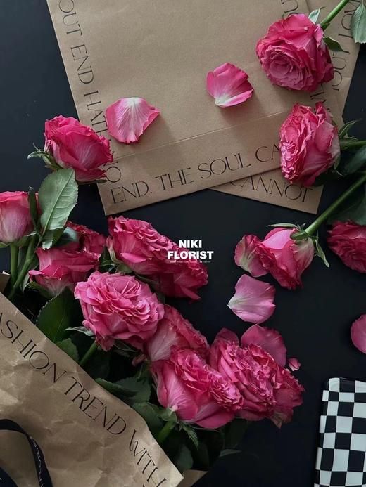 【可揉】牛皮英文袋-牛皮色（5个/包） 商品图6