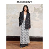 【商场同款】MAXRIENY浪漫立体花网纱吊带连衣裙2023秋冬新款裙子(货号:MC88DR603) 商品缩略图2