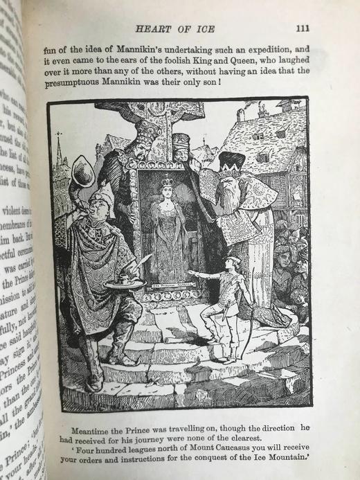 1918年 安德鲁·朗格《绿色童话书》 数十幅精美插图 漆布精装32开 商品图5