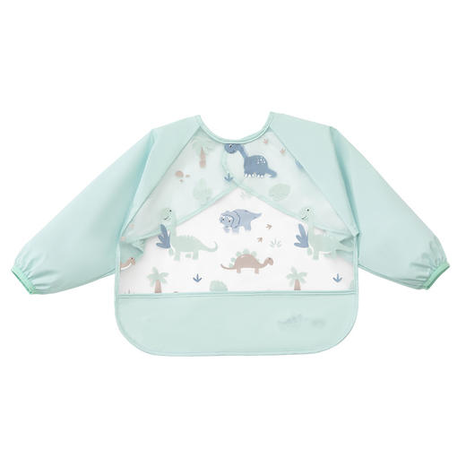 【吃饭不脏衣 落食轻松兜】宝宝罩衣吃饭防水围兜春夏长袖防脏儿童幼儿园饭兜2024新款男女童 商品图5