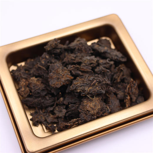 三鹤六堡茶 粒粒陈 500g罐装 商品图2