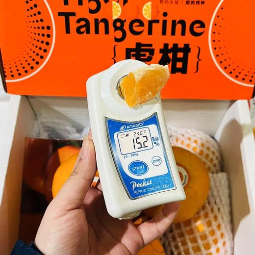 新鲜柑橘 云南虎柑一箱约4斤 礼盒装 商品图6