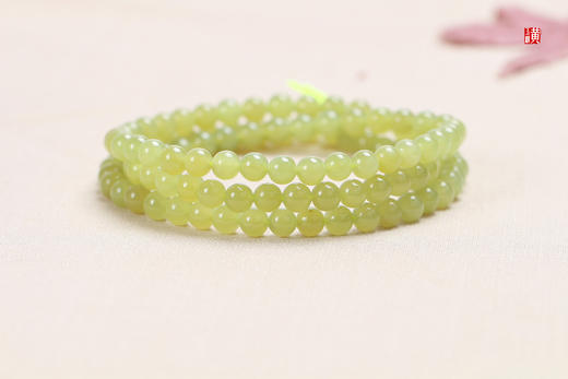 和田黄玉珠串 商品图3