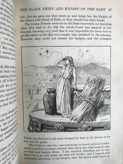 1893年 安德鲁·朗格《红色童话书》 数十幅精美插图 漆布精装32开 商品图11