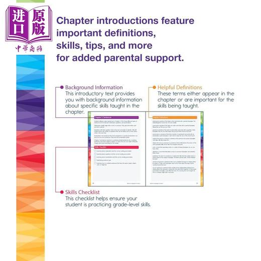 【中商原版】美国新课标教辅 光谱练习册 语言艺术 1年级 Spectrum Language Arts Workbook Grade 1 英文原版Carson Dellosa 商品图3