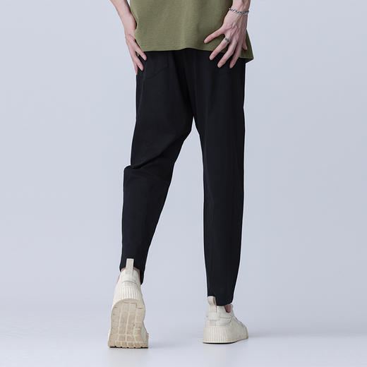 【断码清仓】HX 夏季萝卜休闲长裤微宽松Z203420004101 商品图5