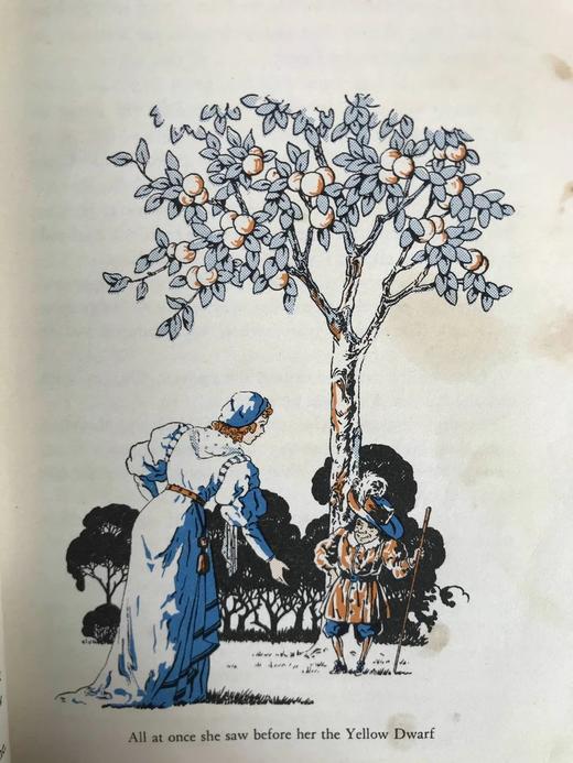 1964年 安德鲁·朗格《蓝色童话书》 数十幅精美插图 精装32开 商品图7