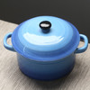 苏氏陶瓷双耳带盖燕窝汤盅炖罐蒸蛋陶瓷一方一圆2个装深蓝350毫升 商品缩略图6
