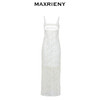 【商场同款】MAXRIENY浪漫立体花网纱吊带连衣裙2023秋冬新款裙子(货号:MC88DR603) 商品缩略图4