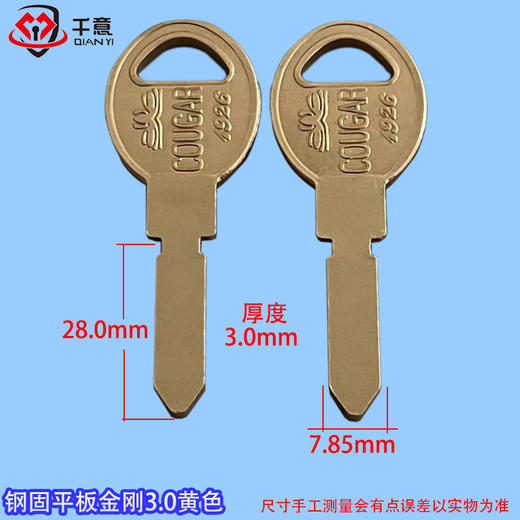 钢固平板金刚3.0黄色 商品图0