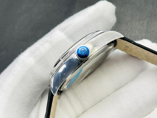 TWF劳li士切利尼系列。尺寸39*11.5mm，3165克隆机芯，蓝宝石镜面，鳄鱼皮表带，男士腕表，密底，自动机械机芯 商品图7