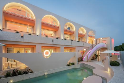 小众设计感露天泳池民宿 商品图2