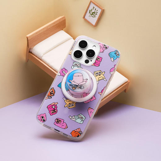 【小豆的悠游日常】禅豆 POPGRIP泡泡骚 Tidepool流沙系列 粉色 卡通 商品图5