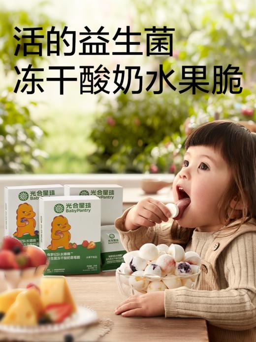 光合星球侏罗纪队长棒棒 益生菌冻干酸奶草莓脆 商品图1