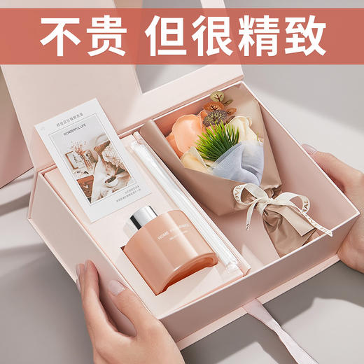 【心意之礼 简约而不失郑重】香薰套装礼盒生日礼物母亲节送妈妈送老婆送同事 商品图0