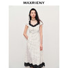 【黑白优雅主义-商场同款】MAXRIENY法式复古风韵收腰连衣裙(货号:MC85DR052) 商品缩略图1