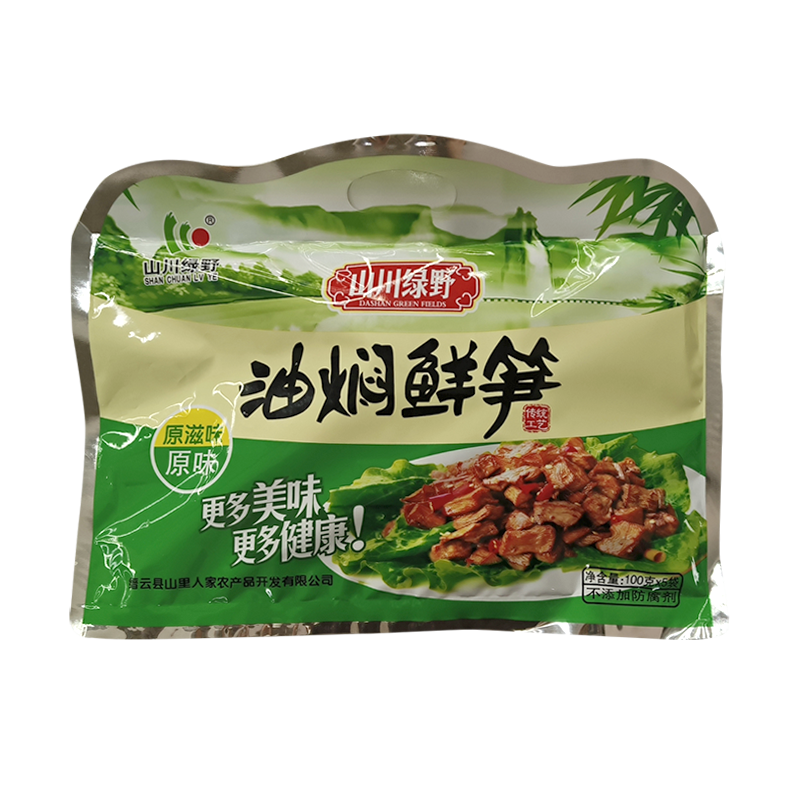 100g*5山川绿野油焖鲜笋