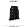 【商场同款】MAXRIENY复古波点羽毛半裙2023冬季新款(货号:MC88SK830) 商品缩略图4