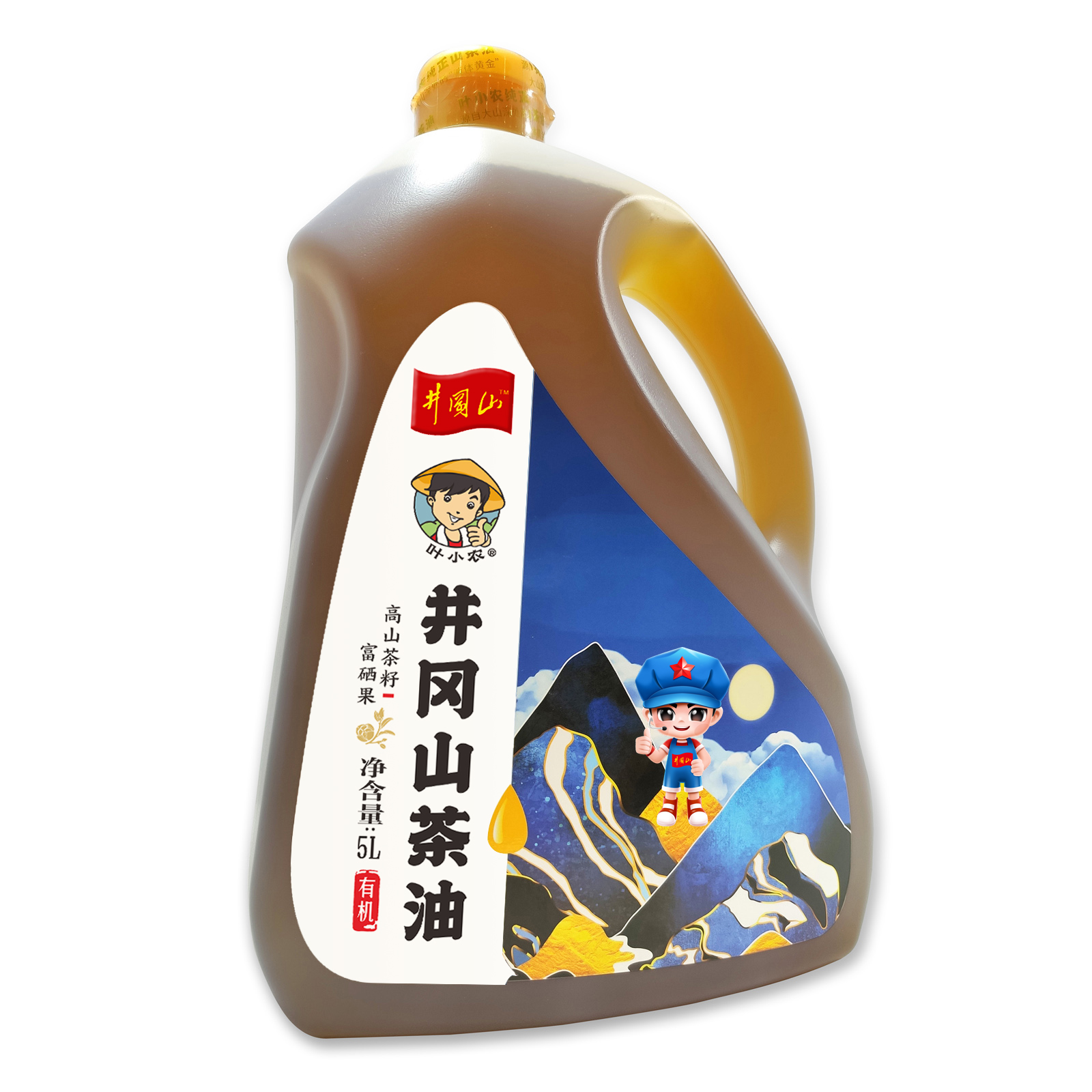 井冈山茶油 5L 家庭装