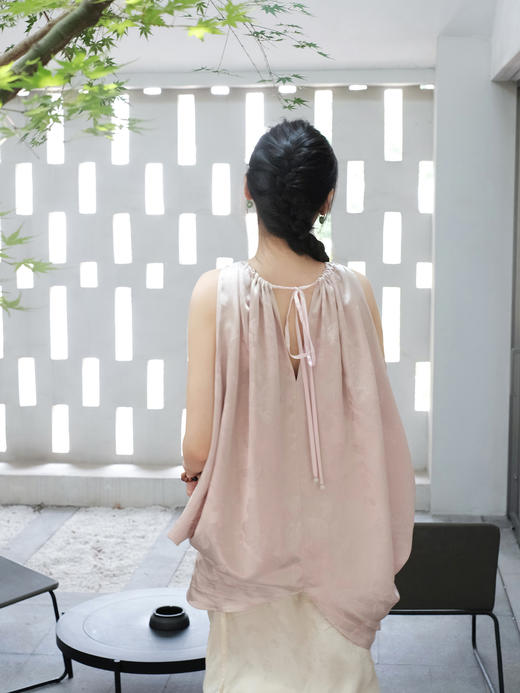 盛唐牡丹 |真丝芙蓉花上衣 商品图10