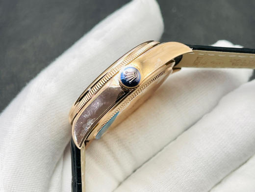 TWF劳li士切利尼系列。尺寸39*11.5mm，3165克隆机芯，蓝宝石镜面，鳄鱼皮表带，男士腕表，密底，自动机械机芯 商品图5