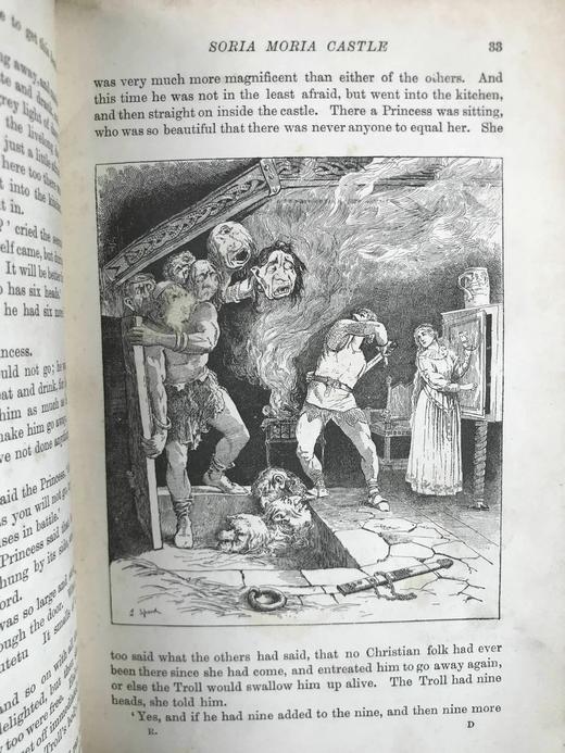 1893年 安德鲁·朗格《红色童话书》 数十幅精美插图 漆布精装32开 商品图14