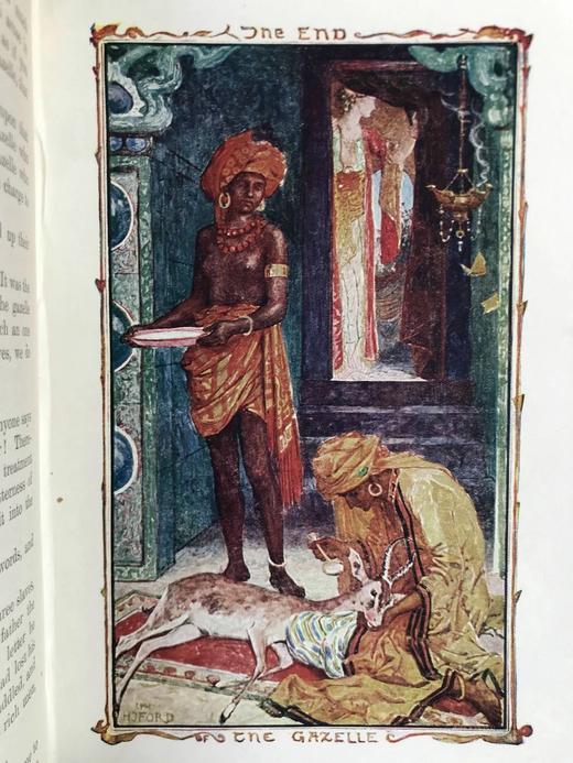 1922年 安德鲁·朗格《紫罗兰童话书》 数十幅精美插图（含多幅彩色） 漆布精装32开 商品图8