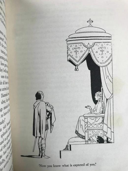 1964年 安德鲁·朗格《蓝色童话书》 数十幅精美插图 精装32开 商品图11