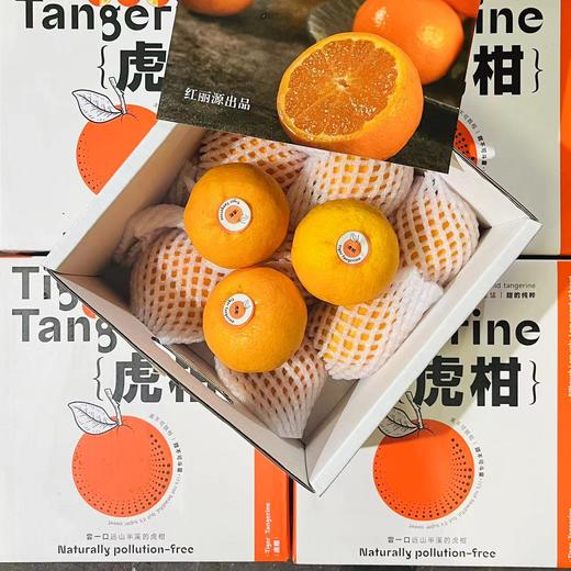 新鲜柑橘 云南虎柑一箱约4斤 礼盒装 商品图1