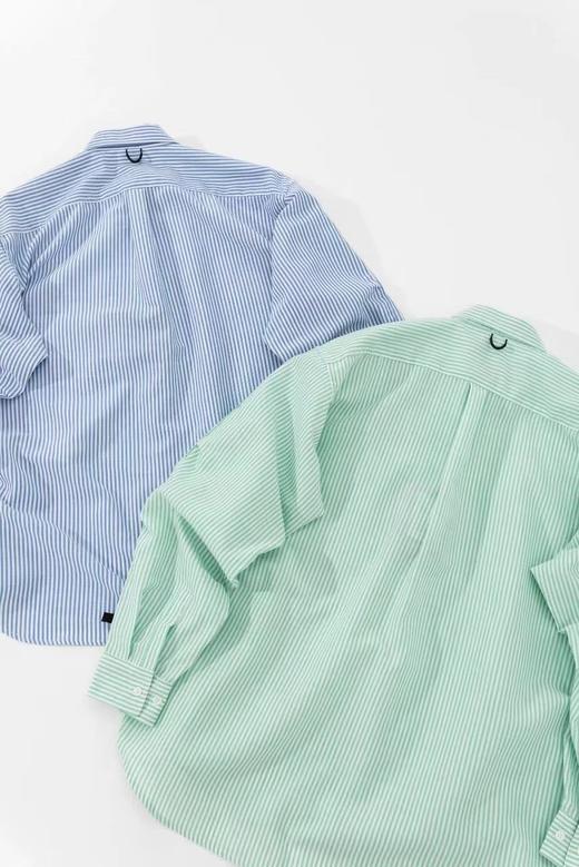 DA1WA 39立体剪裁廓形条纹衬衫 CITY BOY宽松长袖衬衫外套  CS204 商品图7