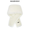 MAXRIENY米白色围巾毛绒围脖女冬季毛茸茸保暖脖套(货号:MC87SC751) 商品缩略图1