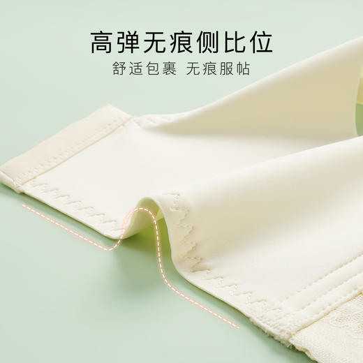 【透气洞洞 减压美背】花型蕾丝洞洞杯文胸轻薄贴合聚拢防外扩落雨初晴 商品图5
