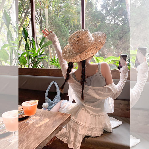 <曾小咸推荐> 【梦幻少女心】开衫背心套装 商品图3