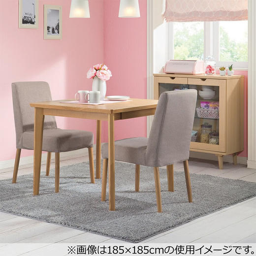 PB长毛绒地毯 素色 灰色 130x185 商品图7