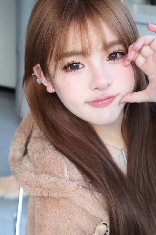 【大直径】Sheepcon-蜂蜜杏茶巧色-14.5mm【年抛 0-1000度 含525/575】 商品图3