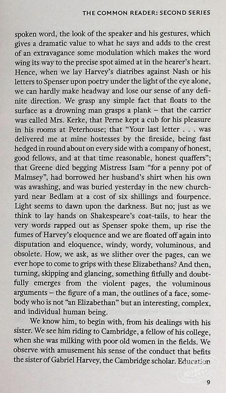 【中商原版】普通读者 第二卷 The Common Reader Second Series 1935 英文原版 Virginia Woolf 经典名著 商品图5
