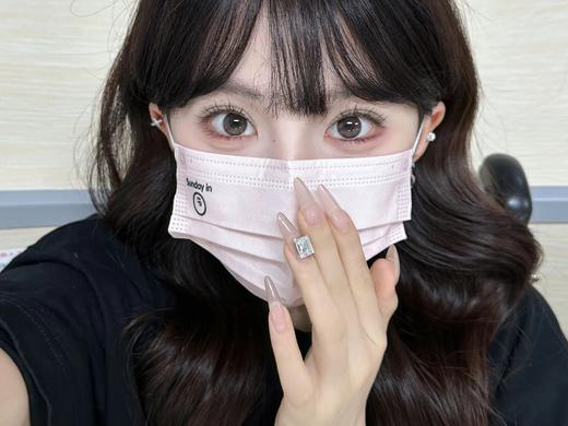 allecon 半年抛 南瓜贝果/燕麦贝果  14.2mm 美瞳两片装 棕/褐 商品图7