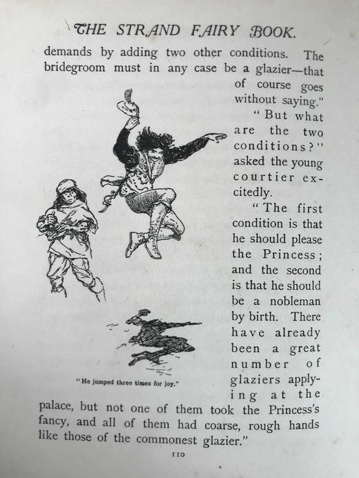 约20世纪早期 河滨童话书 数十幅趣味插图 漆布精装大32开 商品图6